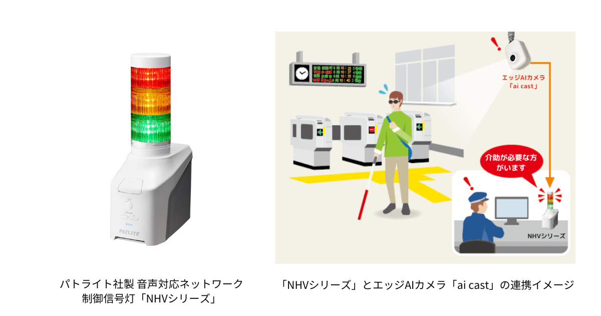 パトライトとの連携イメージ